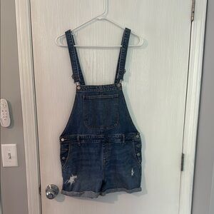 Old Navy Blue Denim Overalls
